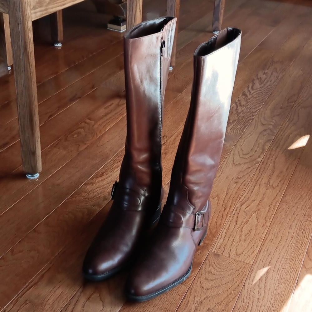 Naturalizer Leather Riding Boot